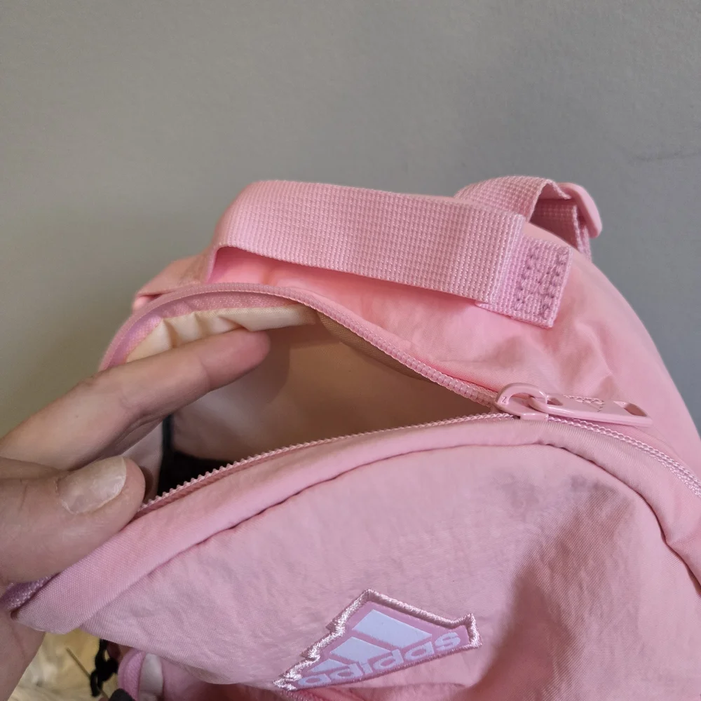 Adidas Kids Pink Mini Backpack